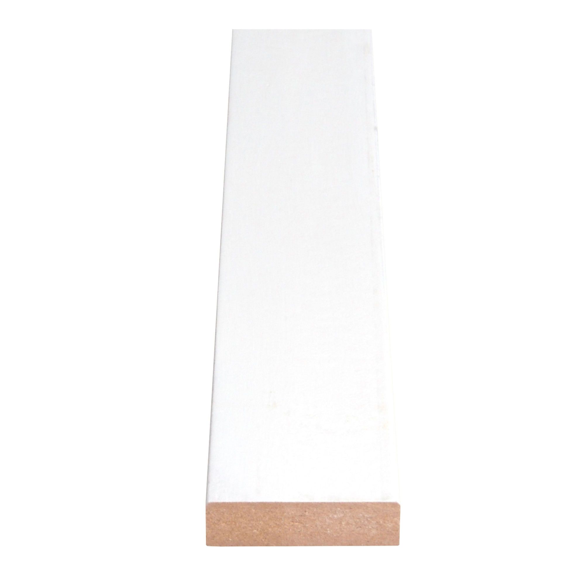 Moulure en MDF apprêtée, S4S, E2E, 5/8" x 2 3/4" X7'