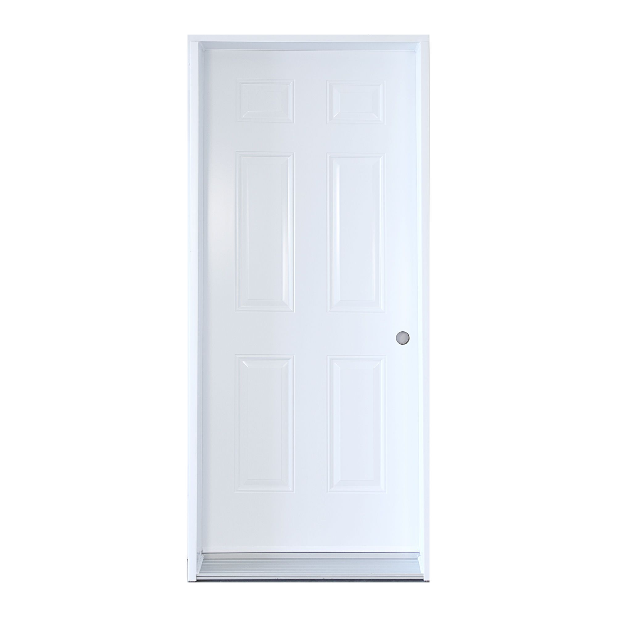 Porte extérieure, B01, gauche, blanc, 34"