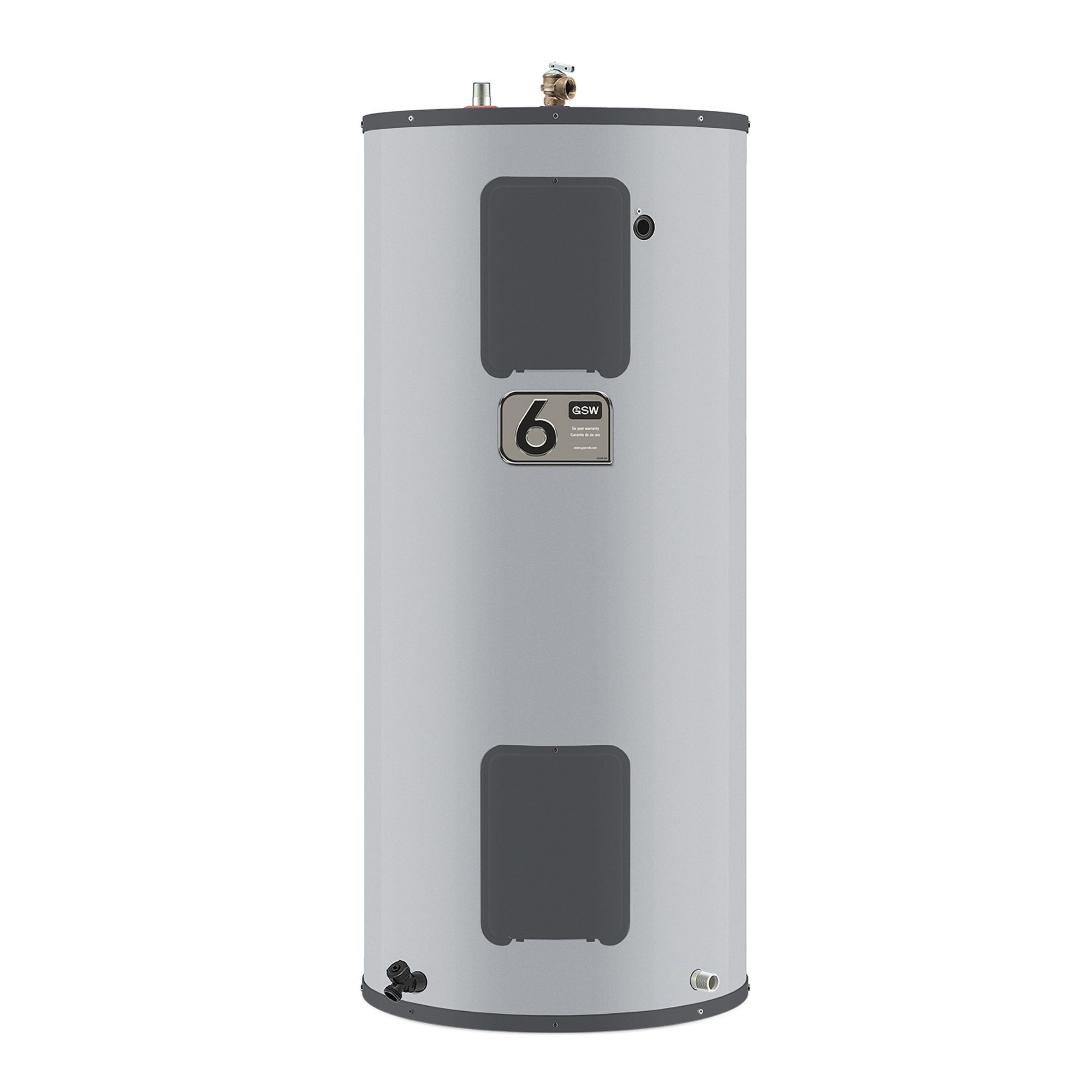 Chauffe-eau électrique, 40 gallons, entrée par le bas