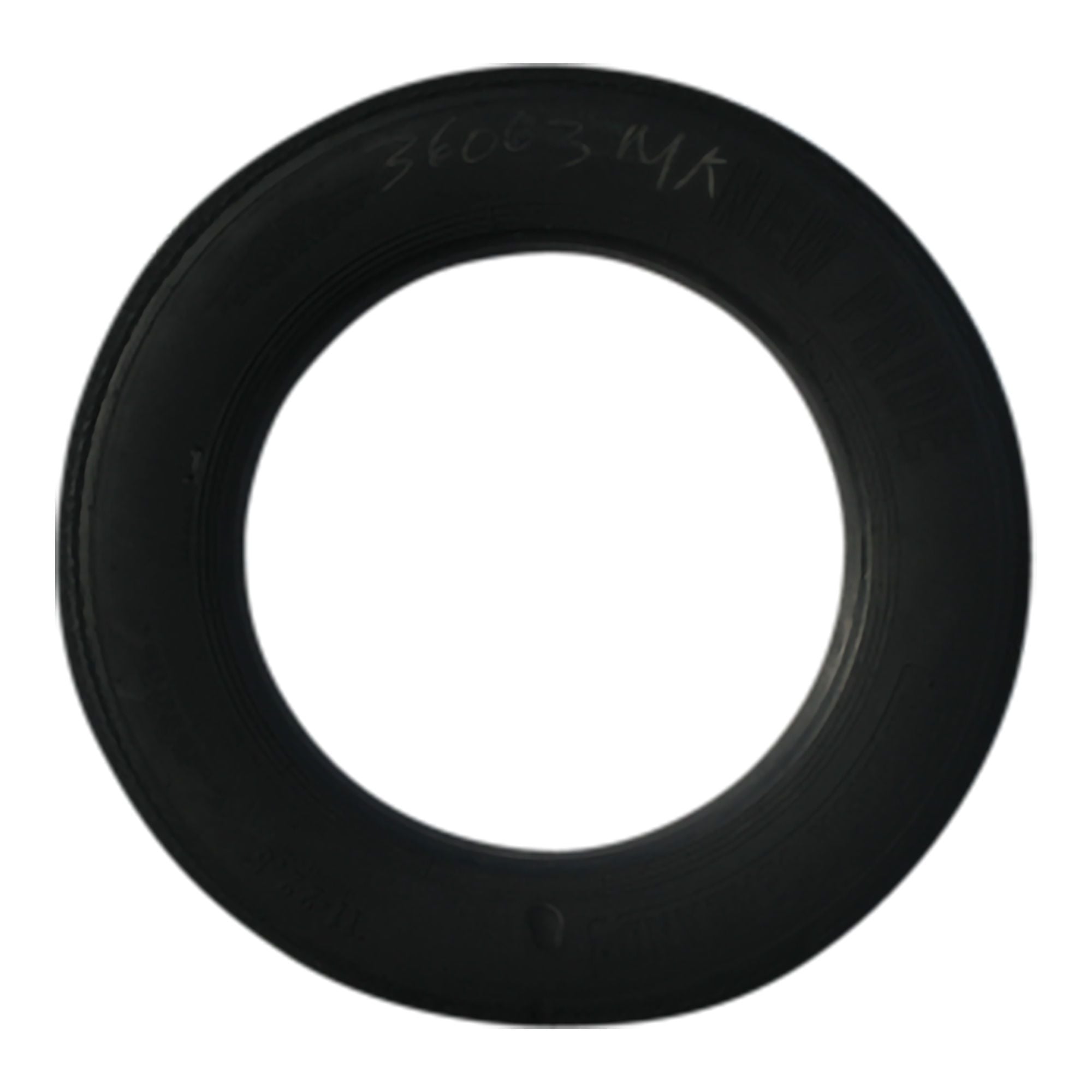 Paroi de pneu radial, avec broches, 33", noir