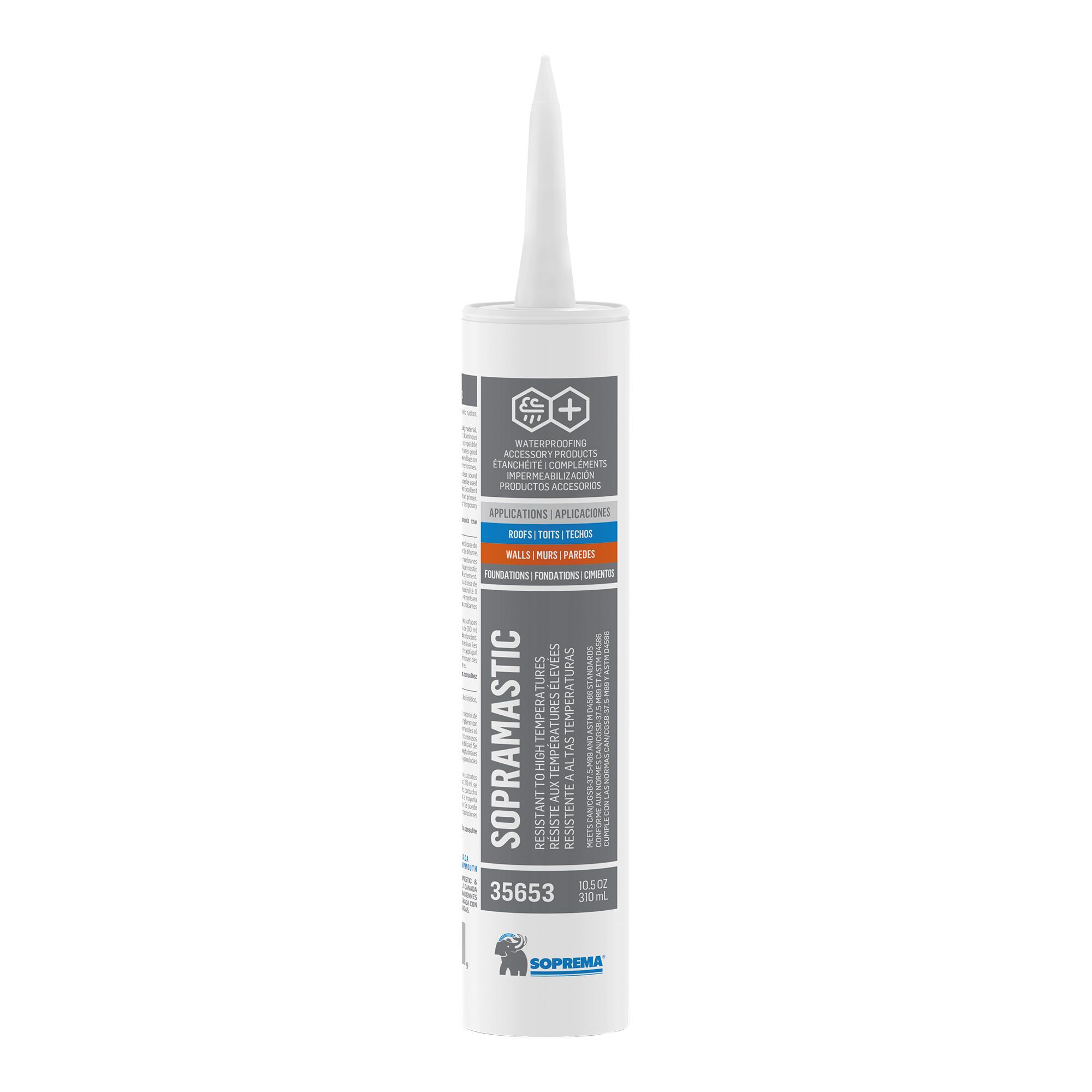 Scellant bitumineux, 310 ml, noir