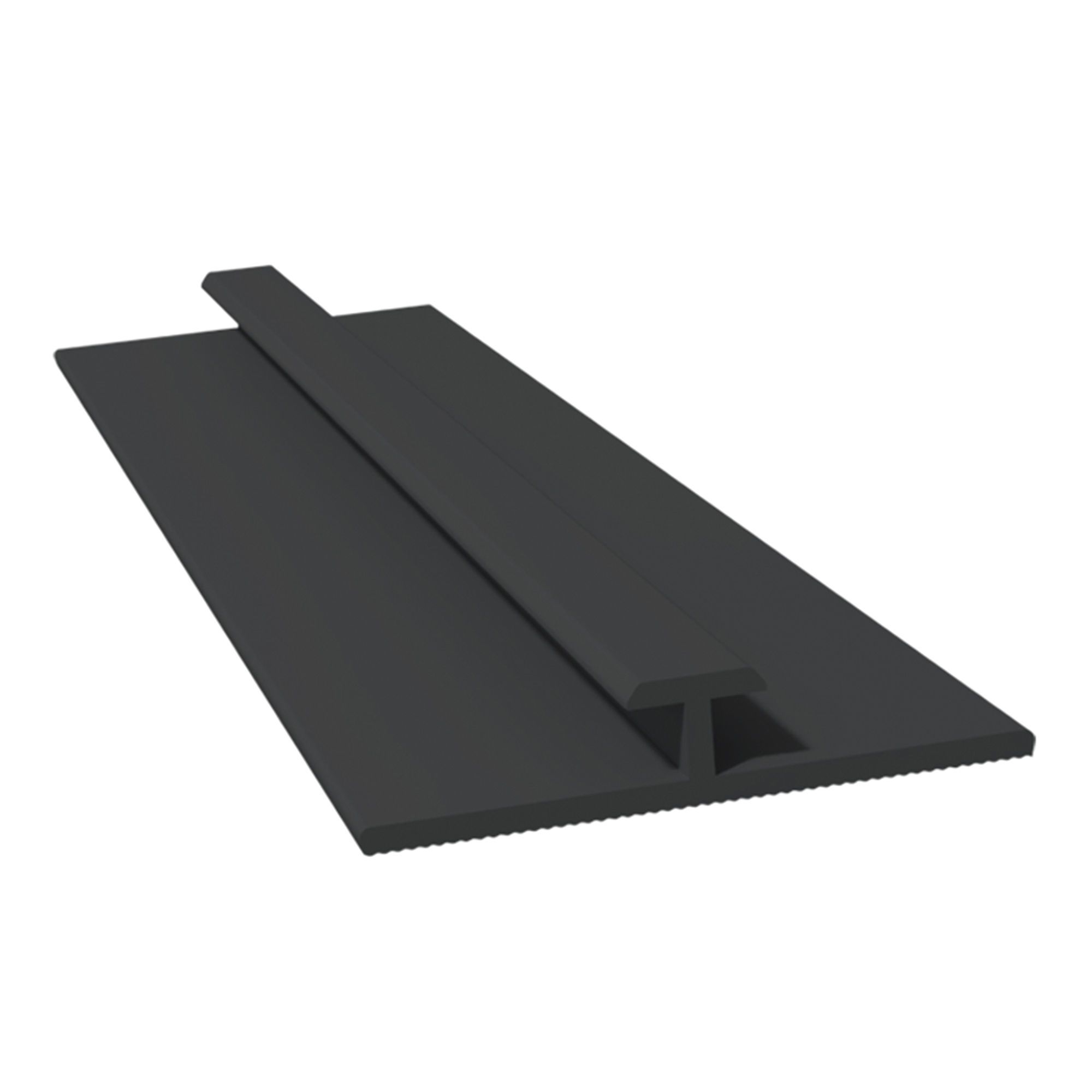 Moulure à joint plat, aluminium, noir mat