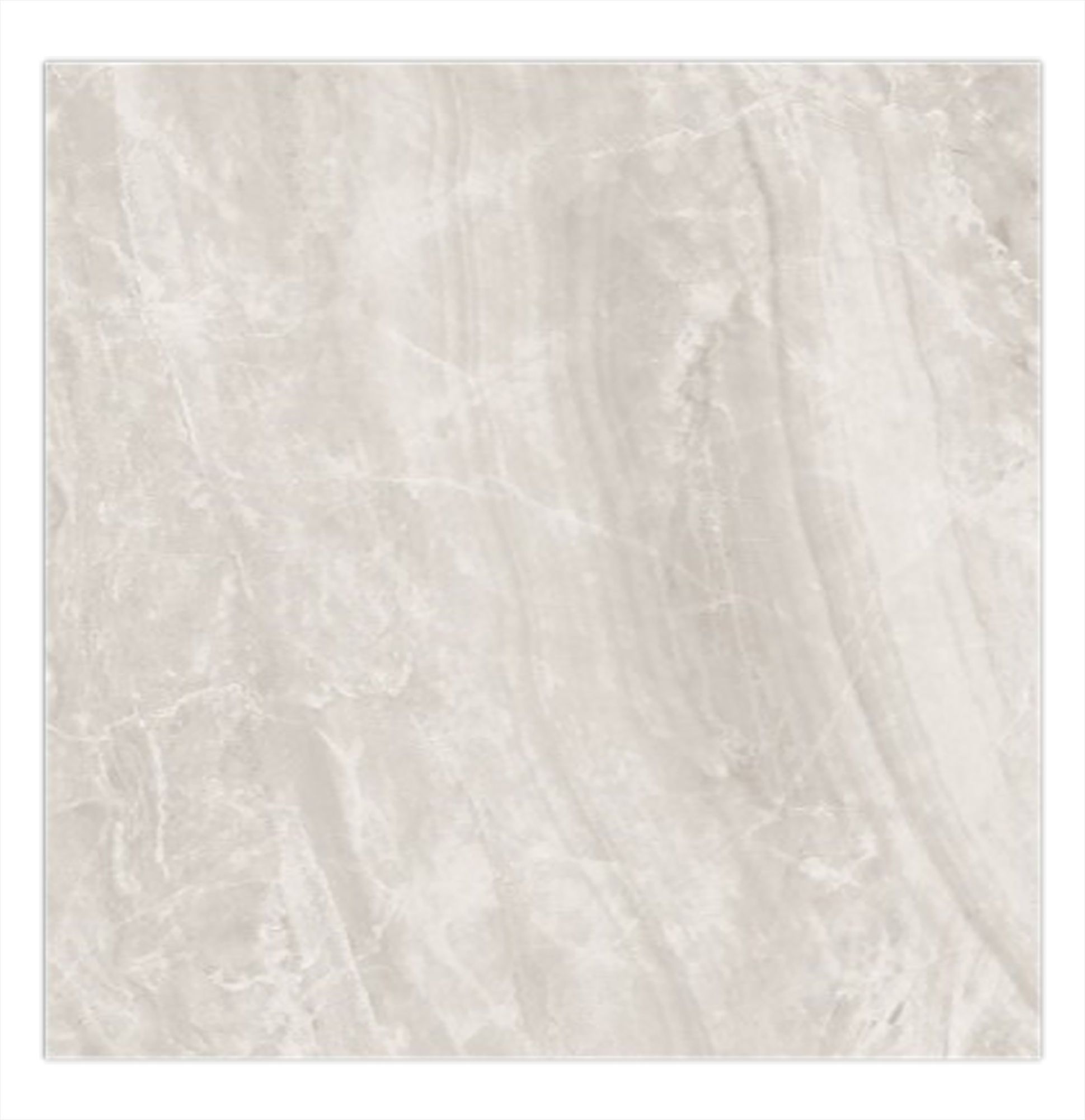 Tuile en porcelaine pour plancher et mur, 24" x 24", gris clair