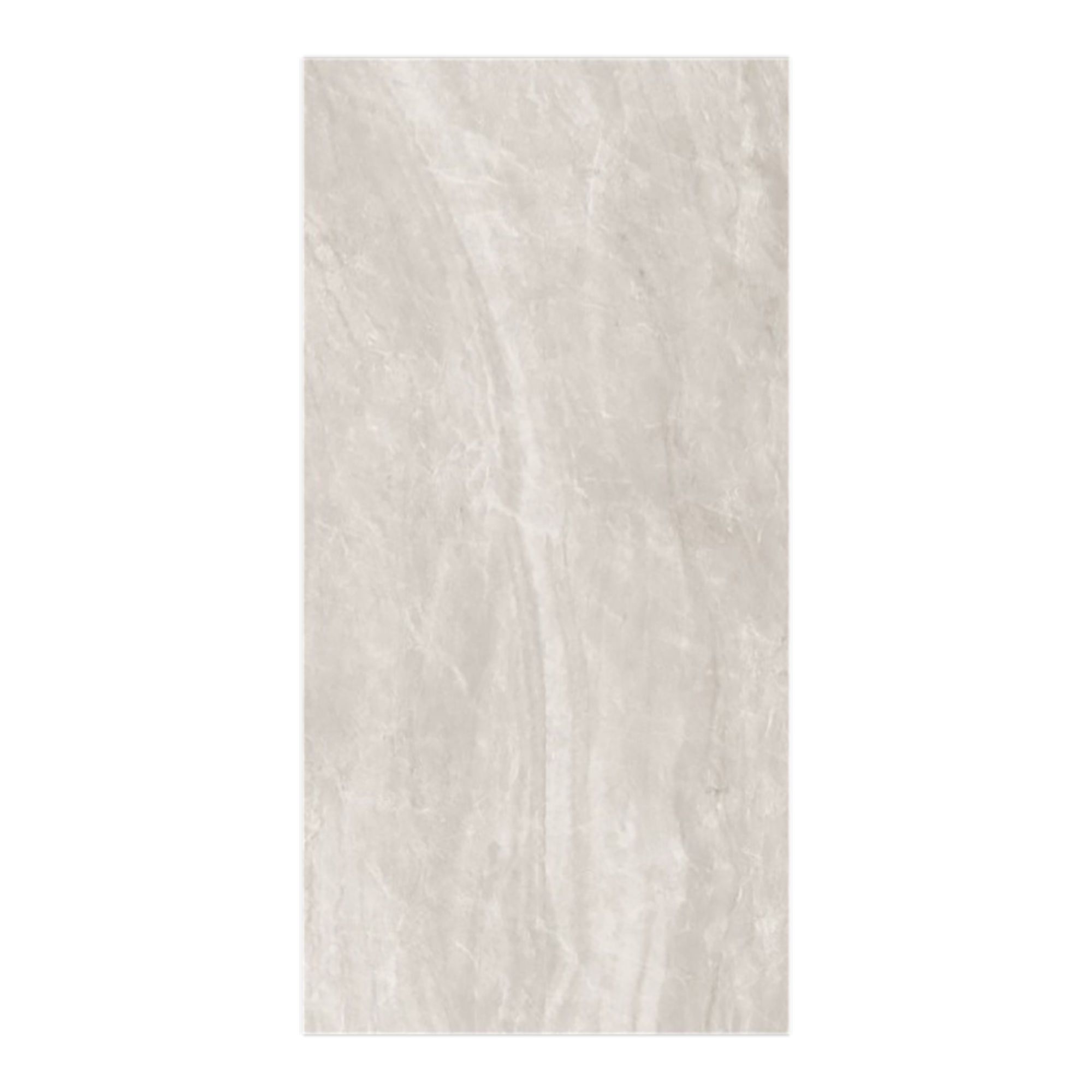 Tuile en porcelaine pour plancher et mur, 24" x 48", gris mat