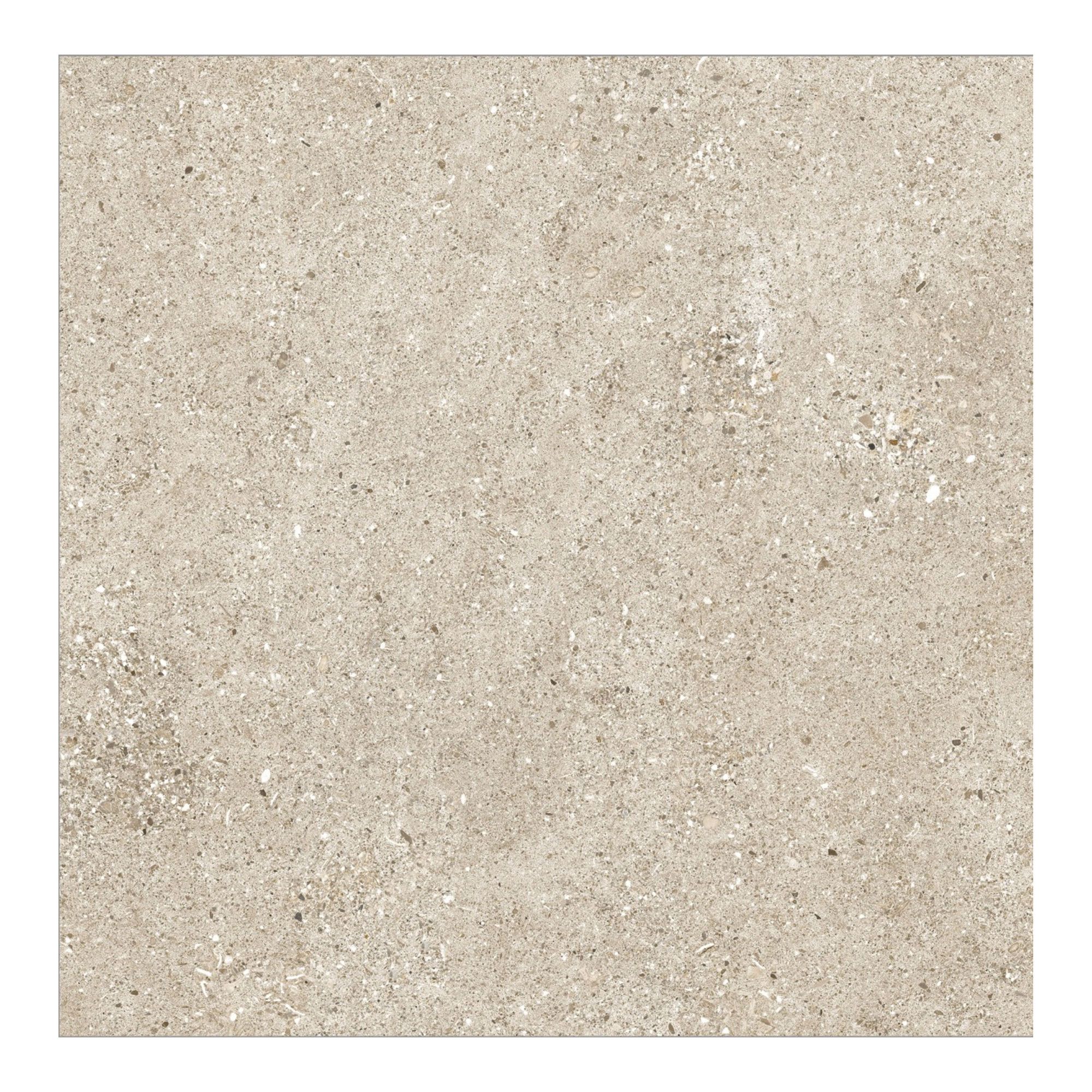 Tuile de porcelaine Meria, 24" x 24", beige mat