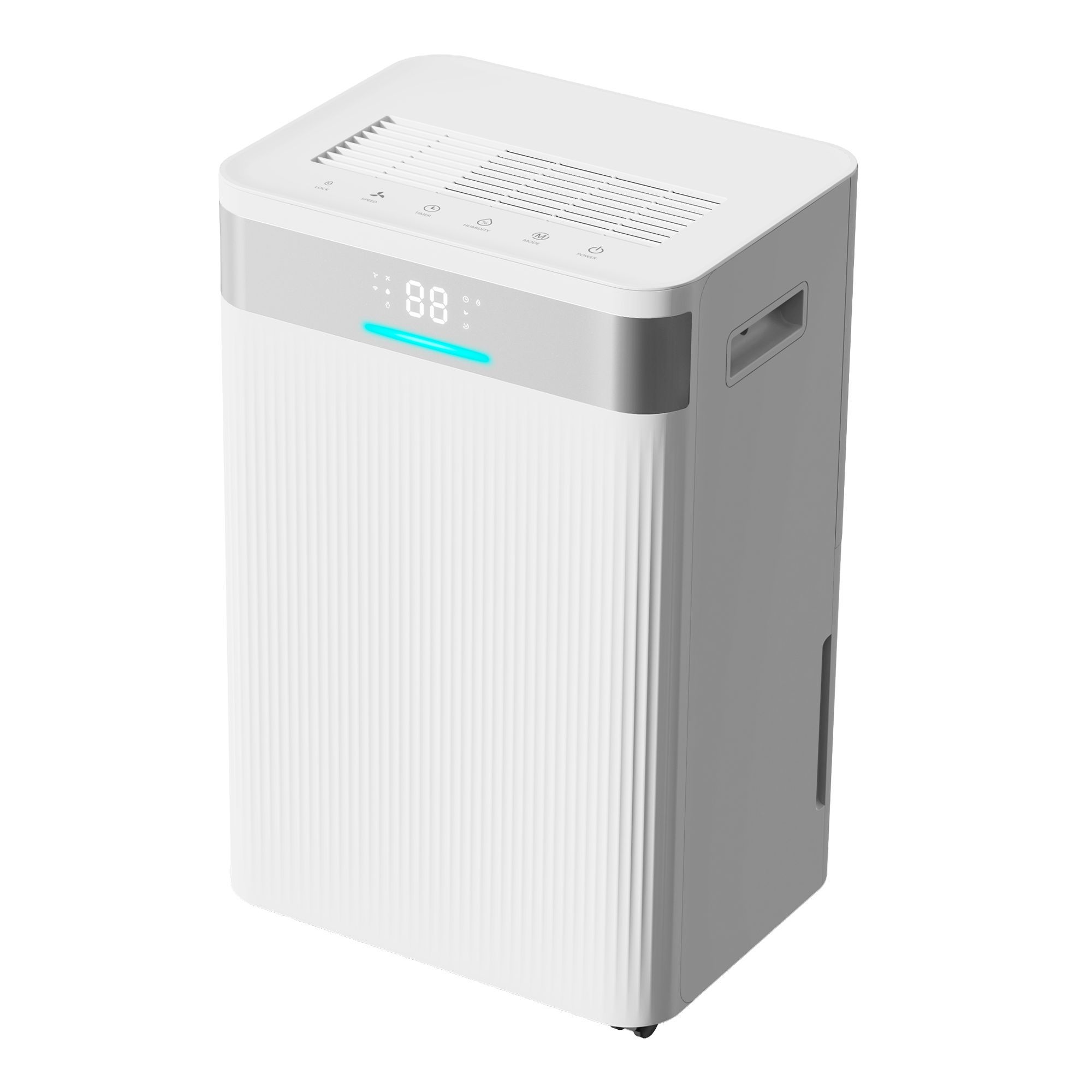 Déshumidificateur, 50 pintes, blanc