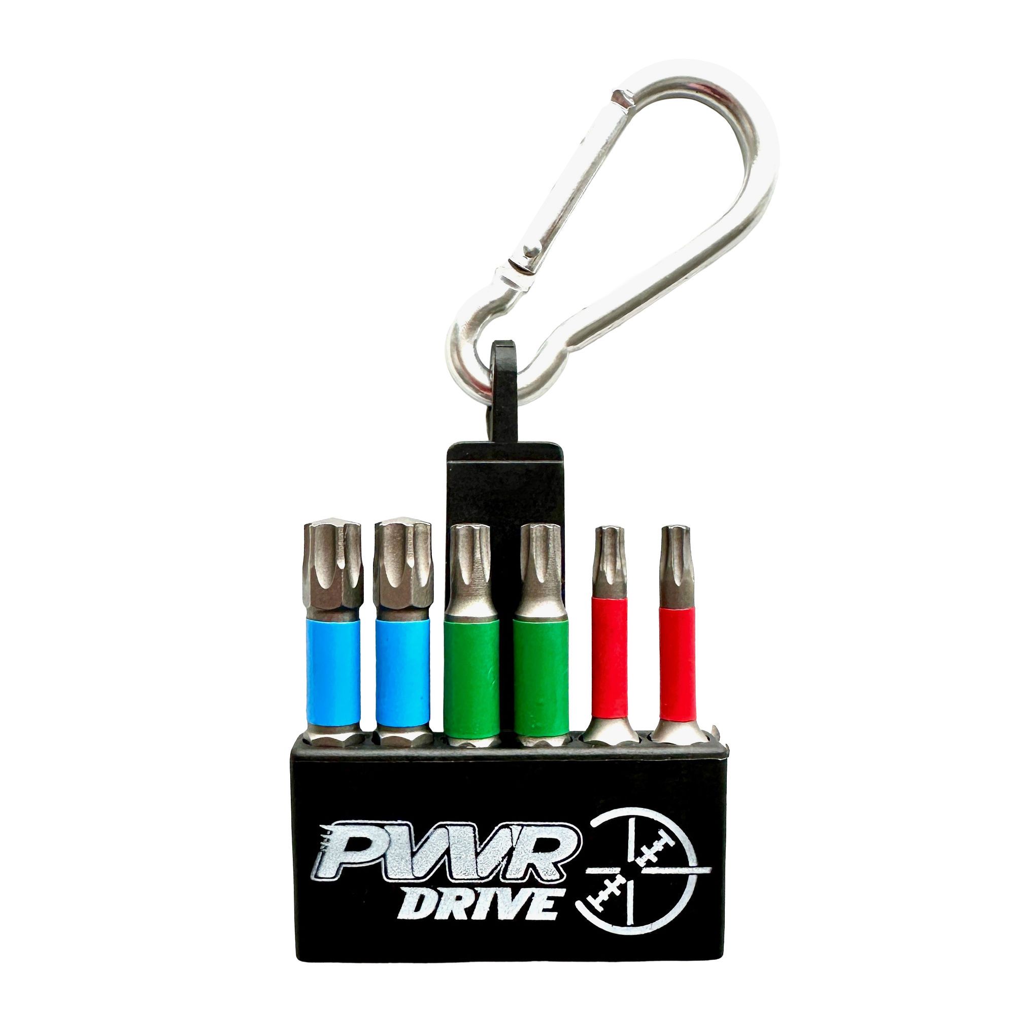 Ensemble d'embouts Torx, T15, T25, T40, 6 pièces
