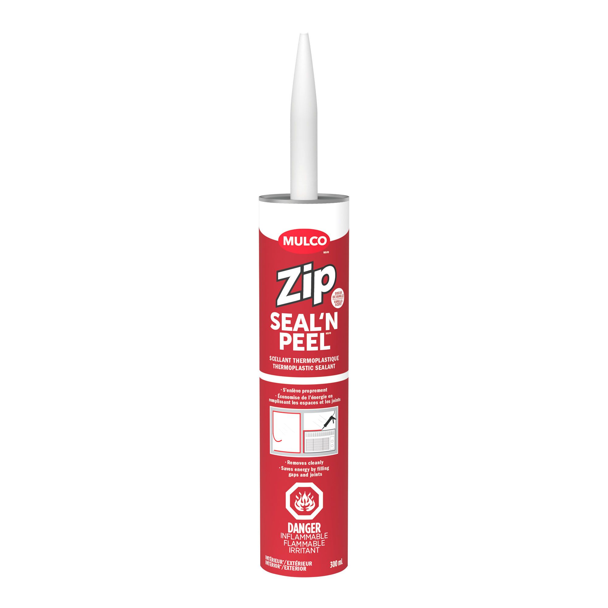 Zip Seal'N Peel Sealant - 300 ml - Clear from MULCO | BMR