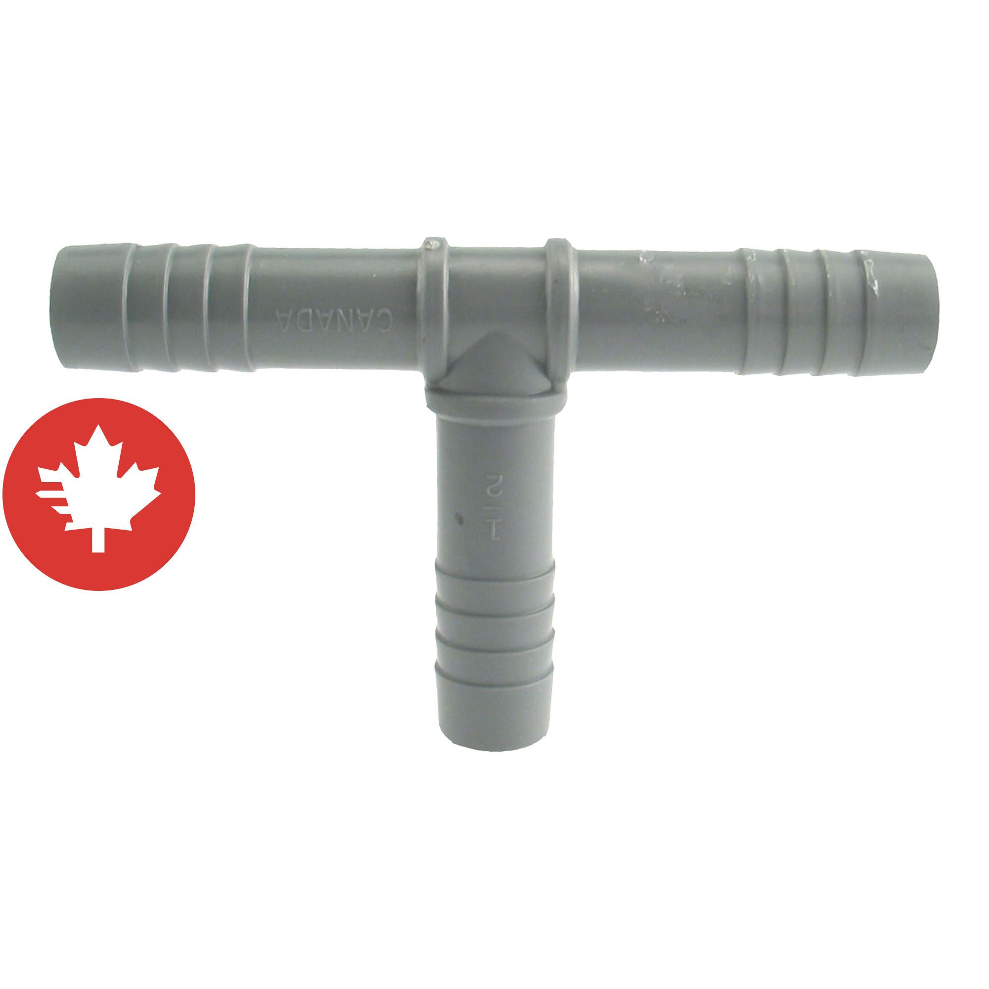 Adaptateur en "T" de plastique