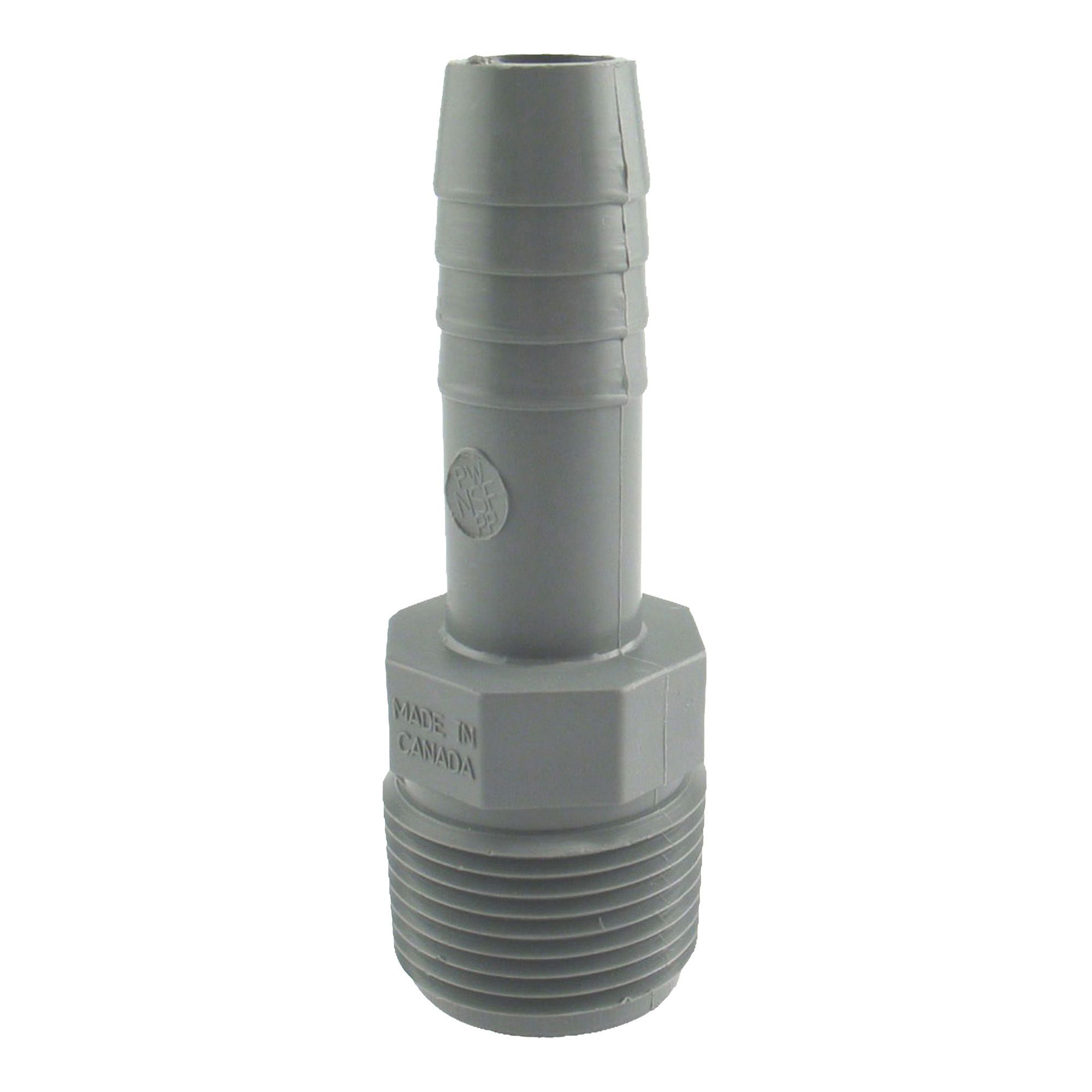 Adaptateur réduit mâle en plastique