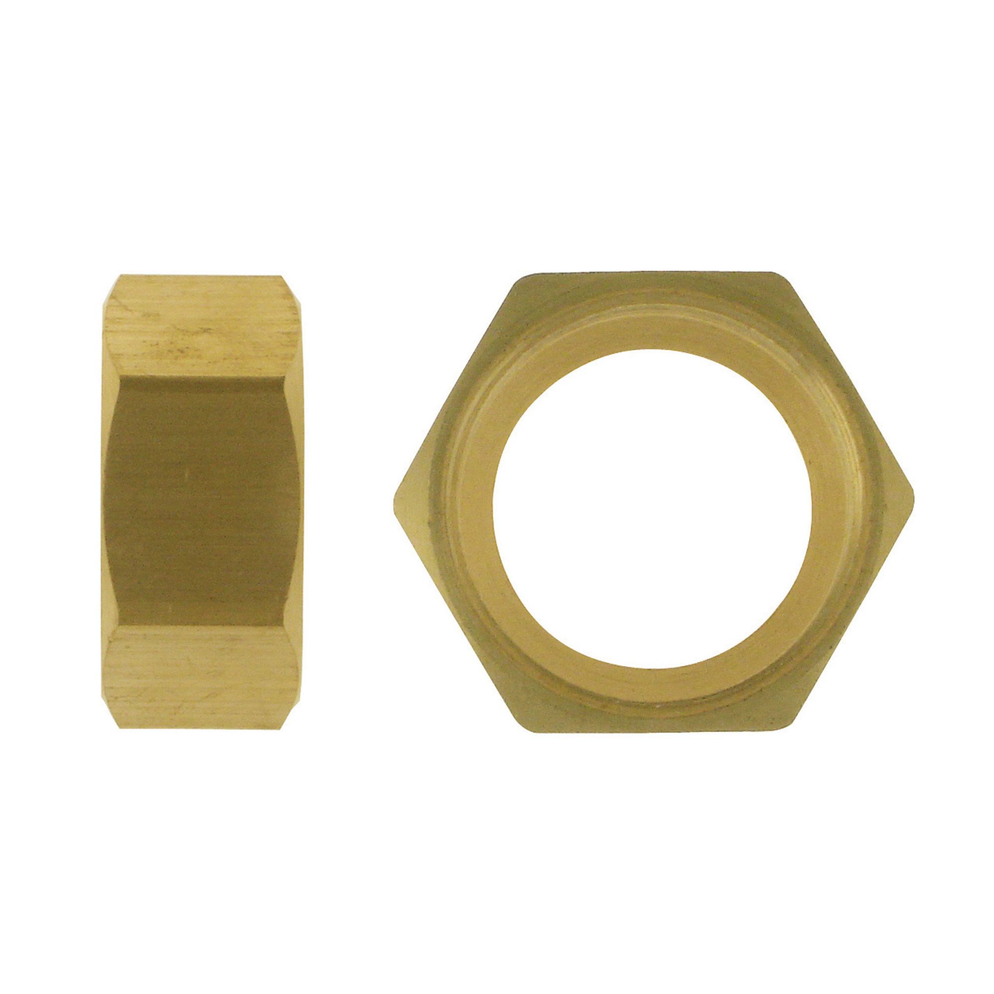 Noix hexagone laiton