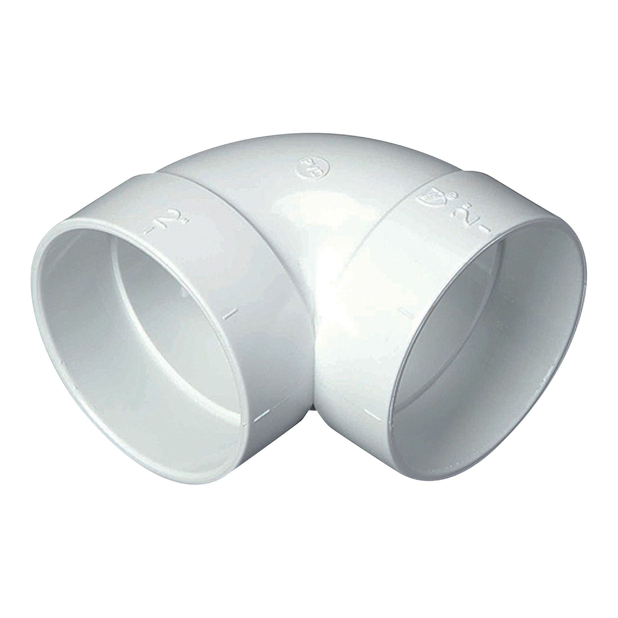 Coude court de 90°, aspirateur central