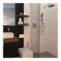 Shower Faucet, Hand Shower Sliding Bar and Shower Head Kit - Delphi - Chrome