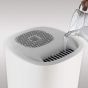 Top Fill Easy to Care Warm Mist Humidifier, White, with Essential Oil Cup