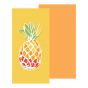 Reversible Microfiber Printed Beach Towel - 30" x 60" - Pineapple