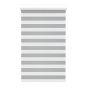 Cordless Zebra Roller Shade with Cassette - Grey - 48" x 72"