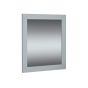 Miroir avec bordures 2 3/4", Nord, gris mat,  30” x 28”