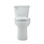 Toilette cuvette allongée Sonoma par American Standard, 2 pièces, chasse simple, 4,8 l, blanc