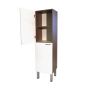 Linen Cabinet  - Mirage -  White Wood - 2 Doors - 18" x 30"
