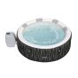 Inflatable hot tub with massage system, AirJet, 77" x 77" x 26"