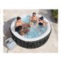 Inflatable hot tub with massage system, AirJet, 77" x 77" x 26"