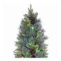 Christmas Tree, Pine Cones, Footswitch, Multi-Lighting - 9'