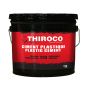 Ciment plastique THIROCO CR-20 professionnel, surfaces sèches et humides, noir, 13,6 kg