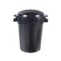 Exterior garbage container