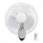 Wall-mounted rotating fan