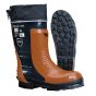 Safety Boots - Rubber - Orange/Black