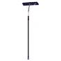 Roof rake with telescopic handle and nonslip grip handle - 15'