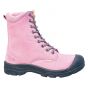 8″ Steel toe work boot for Women - Pink