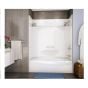 Tub Shower - Essence - 60" x 30" - Acrylic  - White