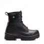8" All-Leather Work Boots - 2-Density - Black