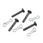 Shear pins 3 phases for snowthrower