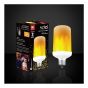 LED Lightbulb - Flame Effect - Warm White - 2 W