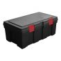 Strong box with latches