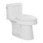 1-piece  Vortex Flush Elongated Bowl Toilet - 4.8 L - White