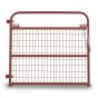 True North Light Farm Gate with Mesh - Red