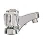 Bathroom Sink Faucet - 2 Handles - Polished Chrome - 4" Centerset
