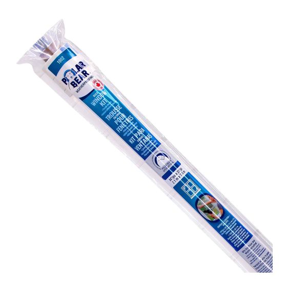 Window and Door Insulating Film Kit - 0.6mm x 84" x 25’