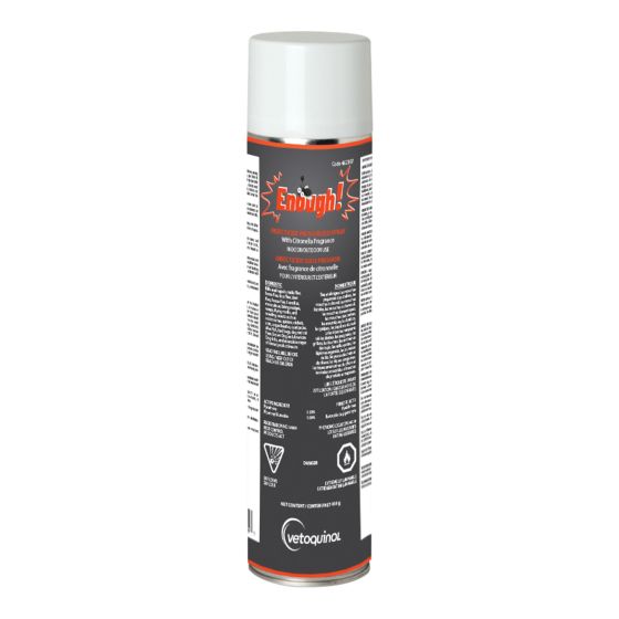 Insecticide en aérosol à la citronnelle Enough! 454 g