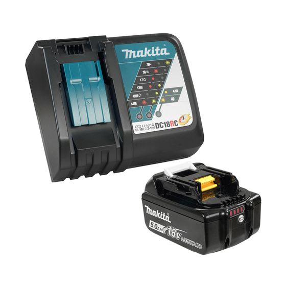 18V (5.0 Ah) Li-Ion Battery & Rapid Charger Kit