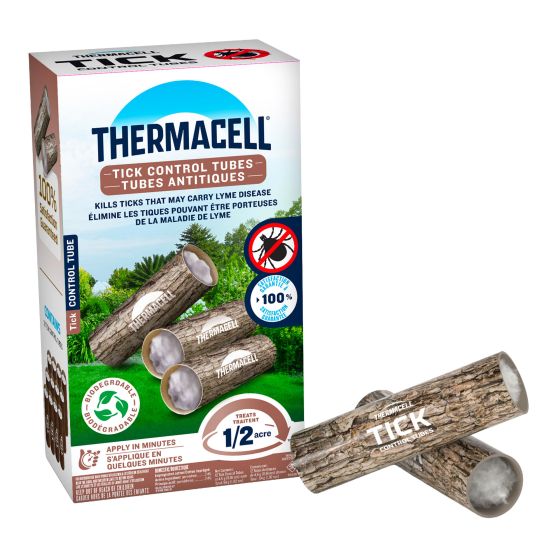 Tube de contrôle des tiques Thermacell