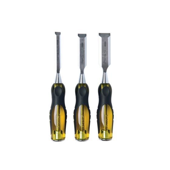 Ensemble de 3 ciseaux à bois FatMax Thru-Tang, (1/2",3/4",1")