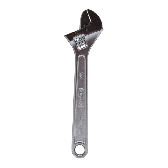 Chrome Adjustable Wrench - 8"