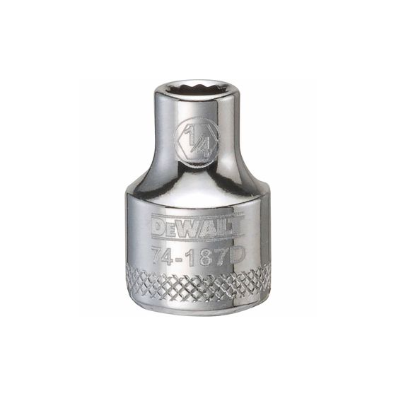1/4" - 12 Point Short 3/8" Drive Socket