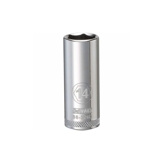 14 mm - 6 Point Deep 3/8" Drive Socket