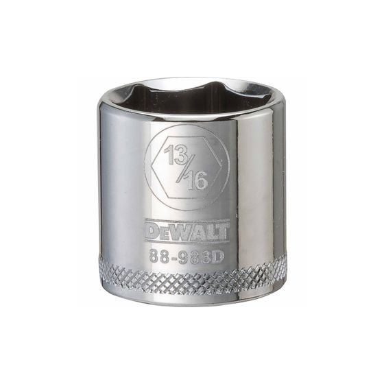 13/16" - 6 Point Short 3/8" Drive Socket