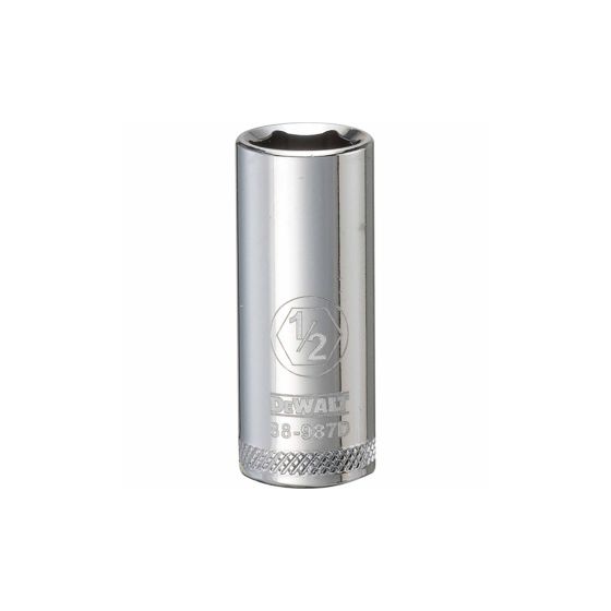 1/2" - 6 Point Deep 3/8" Drive Socket